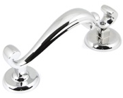 From The Anvil Doctor's Door Knocker, Polished Chrome - 90019