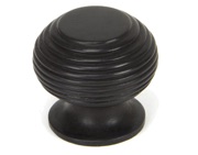 From The Anvil Beehive Cabinet Knob (30mm Or 40mm), Aged Bronze - 90338