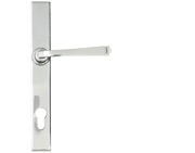 From The Anvil Avon Slimline Lever Espagnolette Lock Set, Sprung Door Handles, Polished Chrome - 90355 (sold in pairs)
