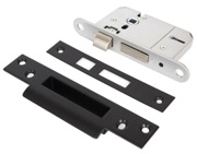 From The Anvil Standard 5 Lever Sash Locks, Black Finish (Keyed Alike Or Keyed To Differ) - 91065