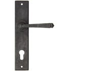 From The Anvil Avon Lever Espagnolette Un-Sprung Door Handles (92mm C/C), External Beeswax - 91485 (sold in pairs)