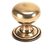 From The Anvil Mushroom Cupboard Knob (32mm Or 38mm), Polished Bronze - 91949
