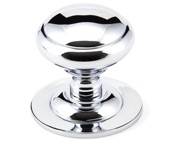 From The Anvil Centre Door Knob, Polished Chrome Finish - 91978