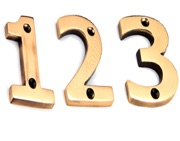 From The Anvil Numerals (0-9), Polished Bronze Finish - 92020