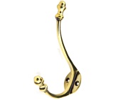 From The Anvil Hat & Coat Hook, Aged Brass - 92030