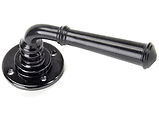 From The Anvil Regency Lever On Sprung Rose, Black - 92056 (sold in pairs)