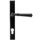 From The Anvil Regency Slimline Lever Espagnolette Lock Set (92mm C/C), Black - 92061 (sold in pairs)