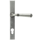 From The Anvil Regency Slimline Lever Espagnolette Lock Set (92mm C/C), Pewter - 92062 (sold in pairs)