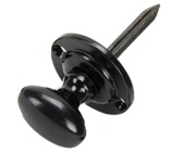 From The Anvil Oval Rack Bolt, Black - 92128