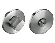 Access Hardware Slimline Bathroom Turn & Release, Polished Or Satin Stainless Steel - A9006