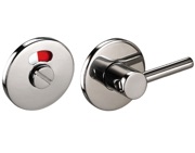 Access Hardware 6mm Bathroom Disabled Turn & Release With Indicator, Polished Stainless Steel - A9706P