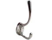 Cardea Ironmongery Double Coat Hook, Dark Bronze - AA096DB from Door Handle  Company