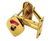 Carlisle Brass Indicator Bolt With Emergency Release, Polished Brass - AA35