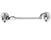 Carlisle Brass Heavyweight Silent Pattern Cabin Hooks (Various Sizes), Polished Chrome - AA62CP