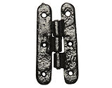 Kirkpatrick Black Antique Malleable Iron Cabinet Hinge (3.25 Inch) - AB1507 (sold in pairs) 