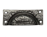 Kirkpatrick Black Antique Malleable Iron Cup Handle - AB1549