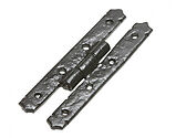 Kirkpatrick Black Antique Malleable Iron Cabinet Hinge (4 Inch) - AB1558 (sold in pairs) 