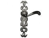 Kirkpatrick Black Antique Malleable Iron Lever Handle - AB1563 (sold in pairs)