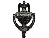 Kirkpatrick Black Antique Malleable Iron Urn Door Knocker - AB578