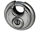 Abus (Germany) 26/70 Series Discus Padlocks, 5 Pin, Solid Stainless Steel - 	L19021