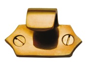 Cardea Ironmongery Sash Lift, Unlacquered Brass - AD139UNL
