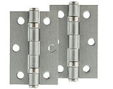 Atlantic 3 Inch Solid Steel Ball Bearing Hinges, Satin Chrome - AH322SC (sold in pairs)