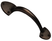 Cardea Ironmongery Round Pull Handle (191mm), Dark Bronze - AN141DB