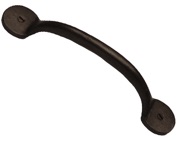 Cardea Ironmongery Cupboard Pull Handle (135mm OR 180mm), Dark Bronze - AN142DB