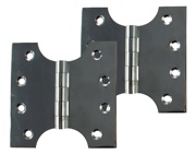 Atlantic Parliament Hinges (4 Inch), Polished Chrome - APH424PC (sold in pairs)