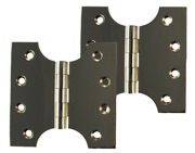 Atlantic Parliament Hinges (4 Inch), Polished Nickel - APH424PN (sold in pairs)