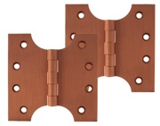 Atlantic Parliament Hinges (4 Inch), Urban Satin Copper - APH424USC (sold in pairs)