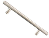 Atlantic Hardware Stainless Steel Commercial 32mm Diameter T Bar Pull Handle, Satin Stainless Steel - APH45032TBARSSS