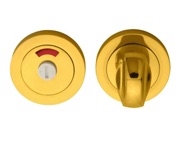 Carlisle Brass Manital Architectural Concealed Fix Turn & Release With Indicator, Polished Brass - AQ11
