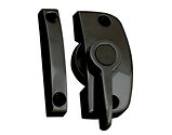 ASEC Reversible Handing Non-Locking Window Pivot (8.5mm OR 11.55mm Keep), Black - AS11666