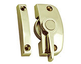 ASEC Reversible Handing Non-Locking Window Pivot (8.5mm, 11.55mm Keep Or Without Keep), Gold - AS11667