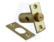 Asec Window Security Bolt, Polished Brass - AS3418