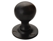Cardea Ironmongery Ball Mortice Door Knob (45mm Diameter), Dark Bronze - AV038DB