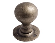 Cardea Ironmongery Ball Mortice Door Knob (45mm Diameter), White Bronze - AV038WB