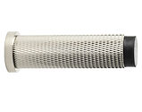 Alexander & Wilks Architectural Heavyweight Brunel Knurled Door Stop, Polished Nickel PVD - AW600-75-PNPVD