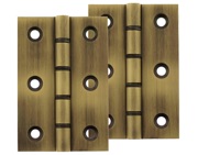 Atlantic 3 Inch Washered Hinges, Matt Antique Brass - AWH3222MAB (sold in pairs)