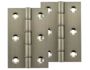 Atlantic 3 Inch Washered Hinges, Satin Nickel - AWH3222SN (sold in pairs)