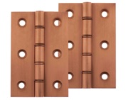 Atlantic 3 Inch Washered Hinges, Urban Satin Copper - AWH3222USC (sold in pairs)