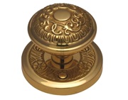Heritage Brass Aydon Mortice Door Knobs, Polished Brass - AYD1324-PB (sold in pairs)