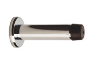 Carlisle Brass Serozzetta Residential Cylinder Wall Mounted Door Stop (71mm Projection), Polished Chrome - AZ21CP