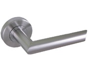 Access Hardware B14 - Satin Stainless Steel Door Handles - B14 (sold in pairs)
