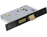 Intelligent Hardware Gridlock Bathroom Locks, Matt Black - BAT.51.07.65.BLK
