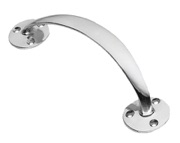 Prima Cranked Bow Pull Handle (152mm Or 190mm), Polished Chrome - BC112