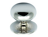 Prima Victorian Solid Cupboard Knob (25mm, 32mm Or 38mm), Polished Chrome - BC140