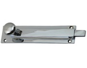Prima Surface Mounted Locking Door Bolt (152mm x 36mm), Polished Chrome - BC2017A 