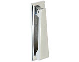 Prima Contemporary Door Knockers (159mm x 38mm), Polished Chrome - BC26